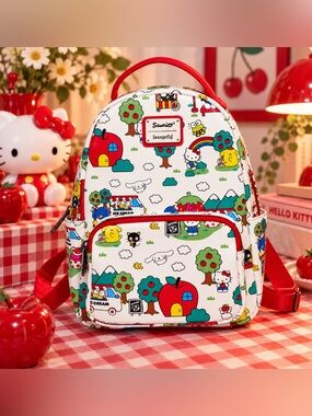 Loungefly x Sanrio • Hello Kitty Town Mini Backpack Universal Studios Exclusive